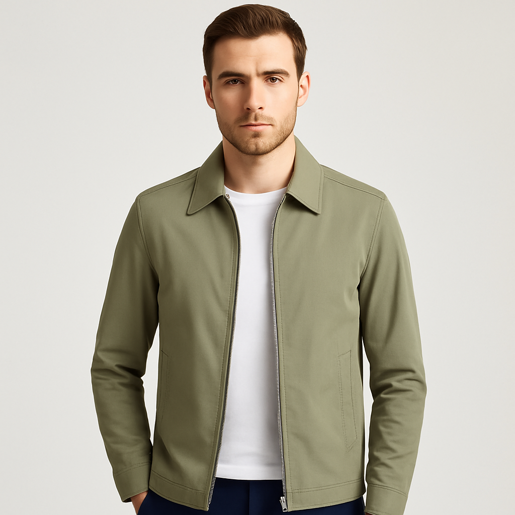 Hermano – Leichte Herren Übergangsjacke mit modernem Schnitt