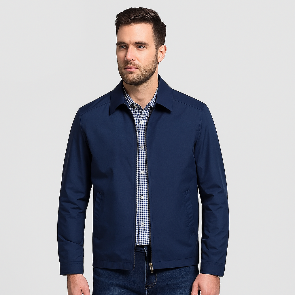 Hermano – Leichte Herren Übergangsjacke mit modernem Schnitt