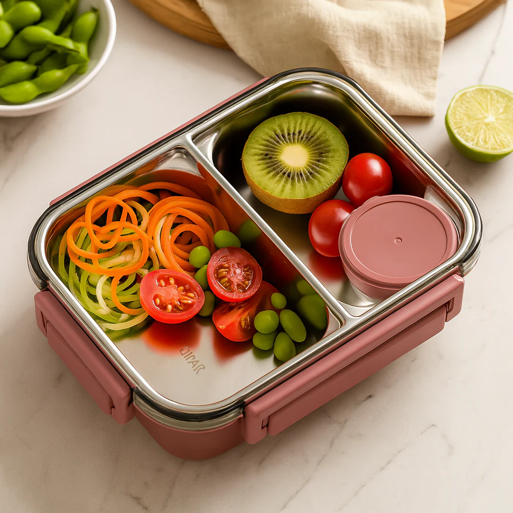 Lunchbox für Büro und Schule – Kompakte Brotdose für unterwegs