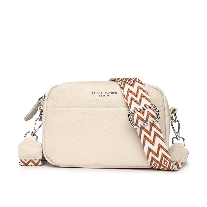 SUENTA Vena | Umhängetasche Beige