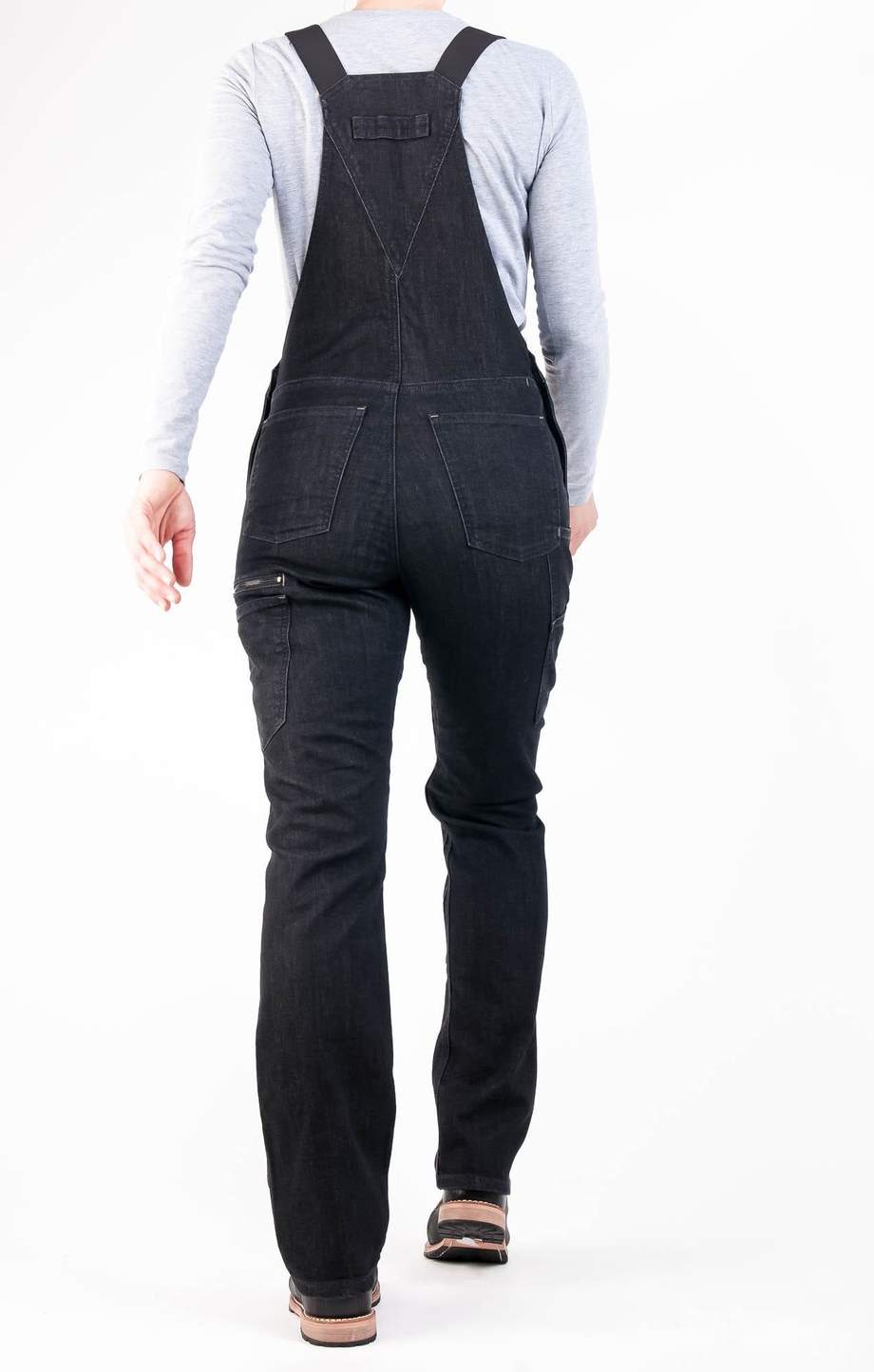 SUENTA Damen Arbeits Overall – Klassischer Stretch-Canvas Einteiler