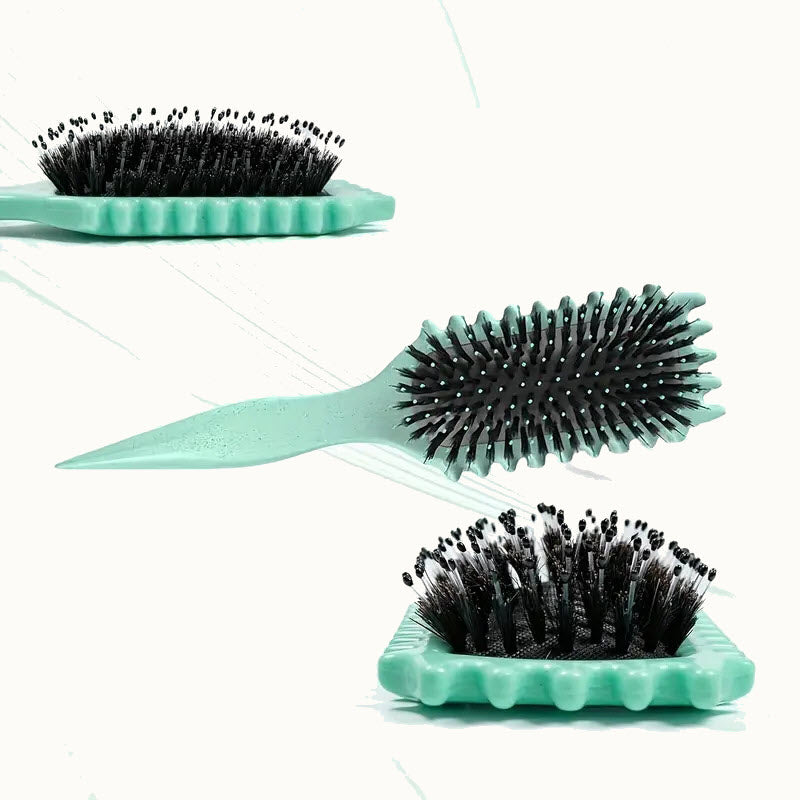 SUENTA Entwirrbürste Anti-Frizz Für Glatte Definierte Locken