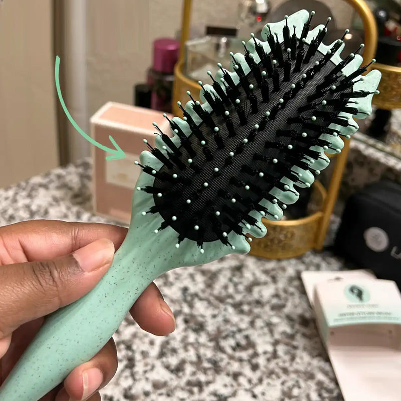 SUENTA Entwirrbürste Anti-Frizz Für Glatte Definierte Locken