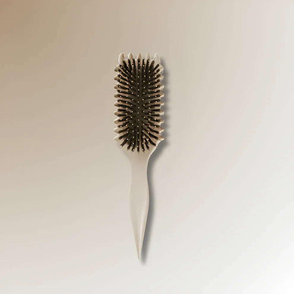 SUENTA Entwirrbürste Anti-Frizz Für Glatte Definierte Locken Braun