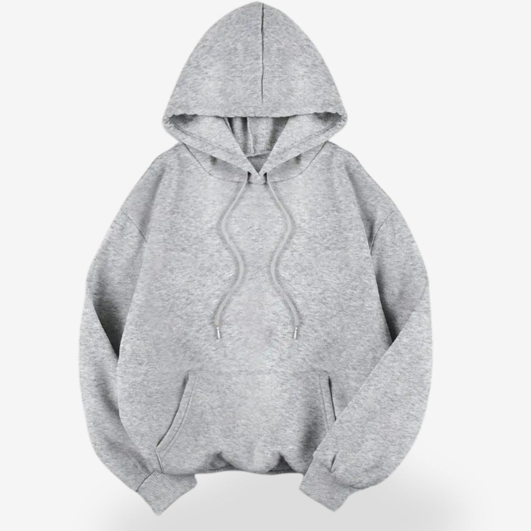 SUENTA Damen-Hoodie Leopardenmuster Sternen Warmer Pullover