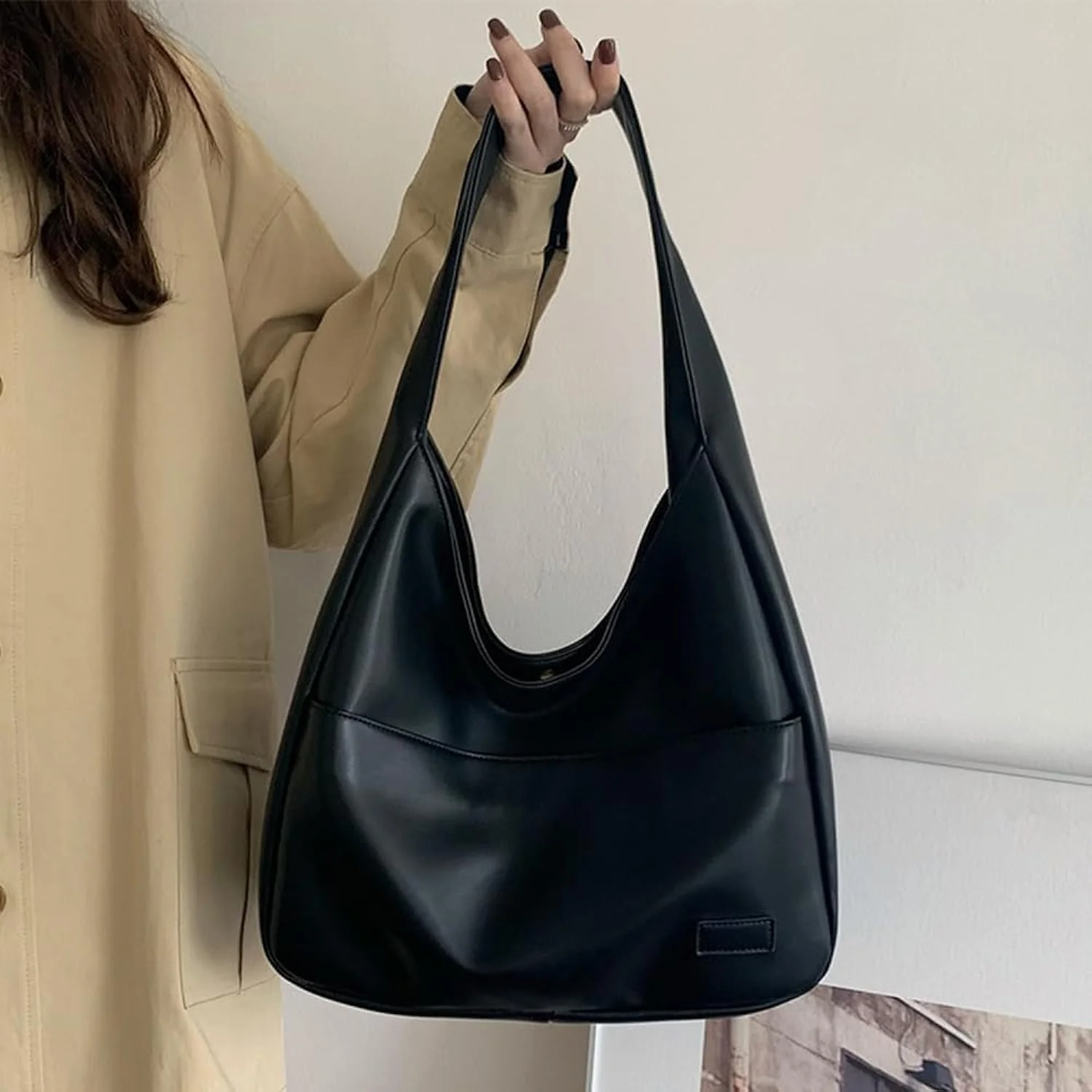 SUENTA Damen-Schultertasche Lässiges Design Bequemer Riemen Minimalistisch