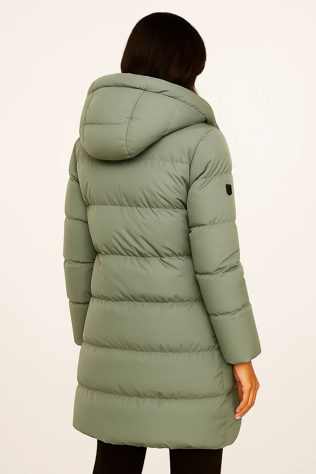 SUENTA Damen-Steppjacke Isolierter Wintermantel Herbst und Winter Stilvoll Warm