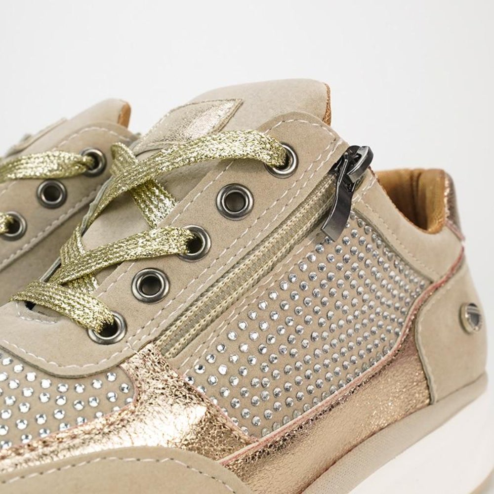 SUENTA Rogue | Damen-Walkingschuhe – Modernes Design mit Schnürung & Seitenreißverschluss