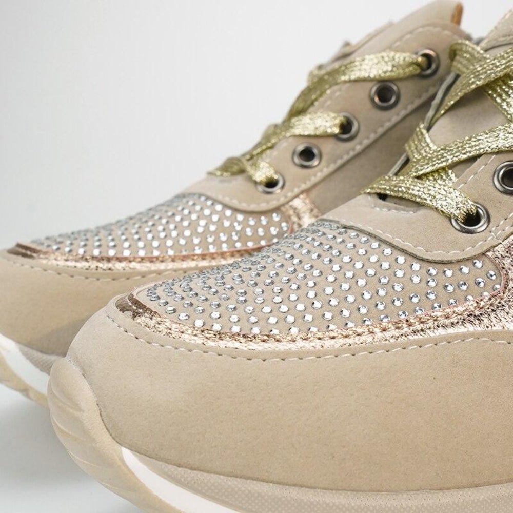 SUENTA Rogue | Damen-Walkingschuhe – Modernes Design mit Schnürung & Seitenreißverschluss