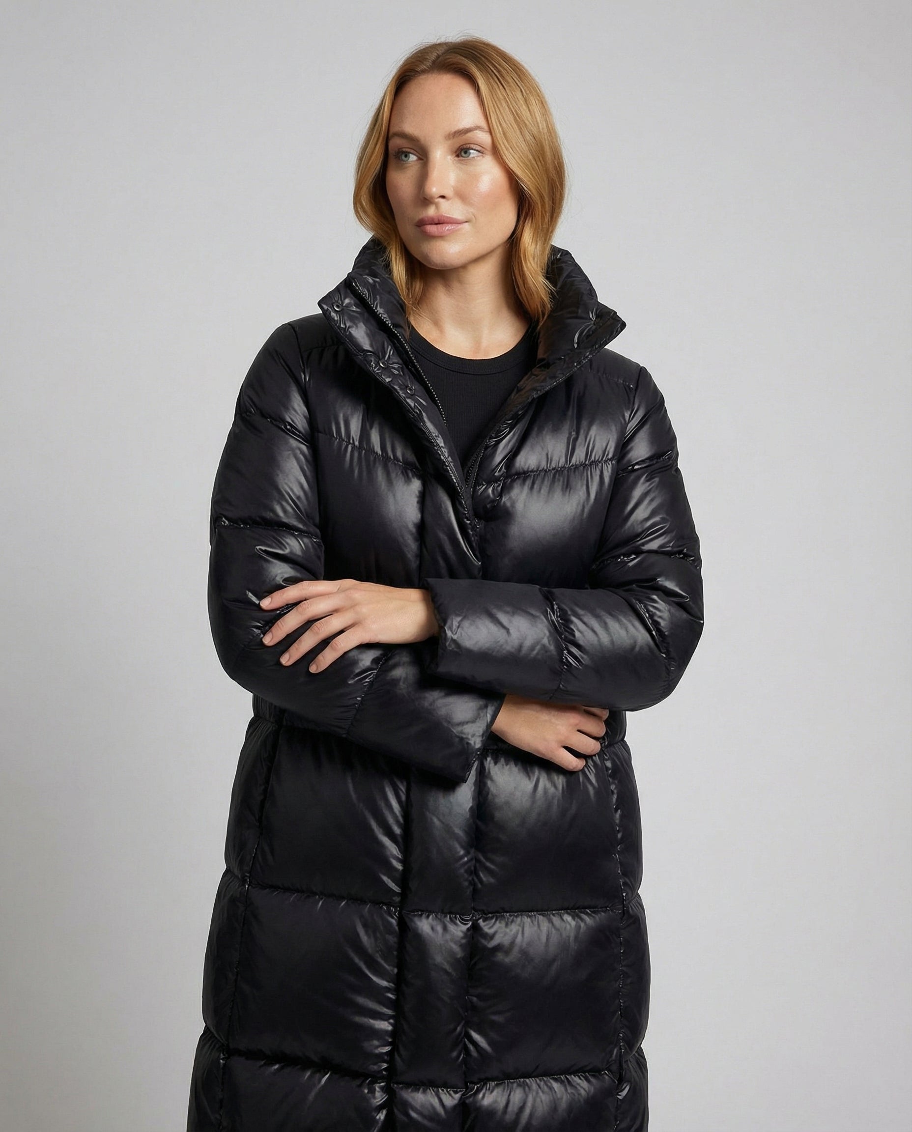 SUENTA Damen-Winterjacke Leicht Warm Schutz vor Kälte Alltag Outdoor-Aktivitäten