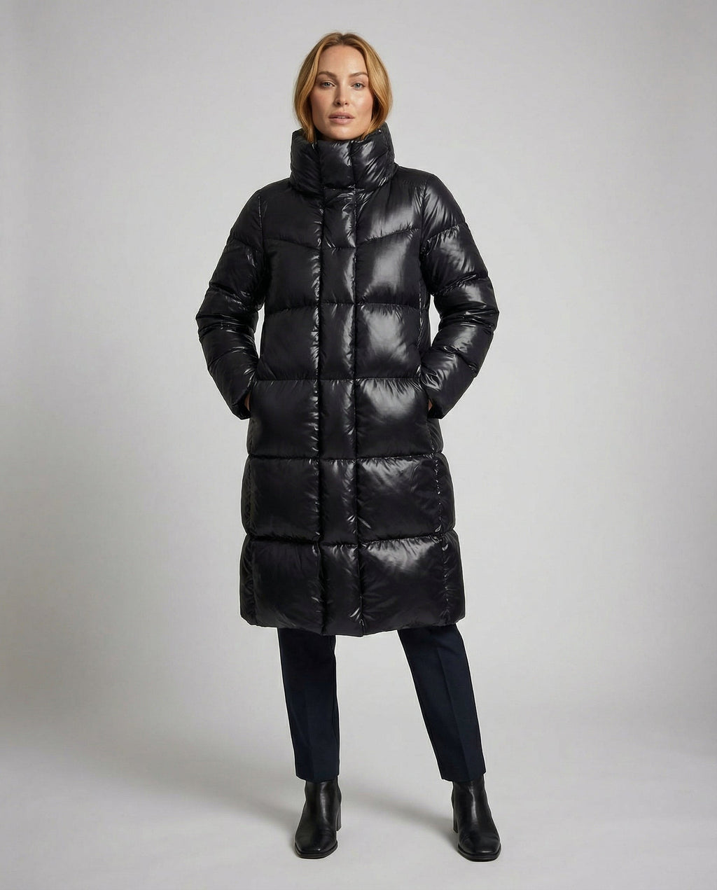 SUENTA Damen-Winterjacke Leicht Warm Schutz Kälte Wind Nässe