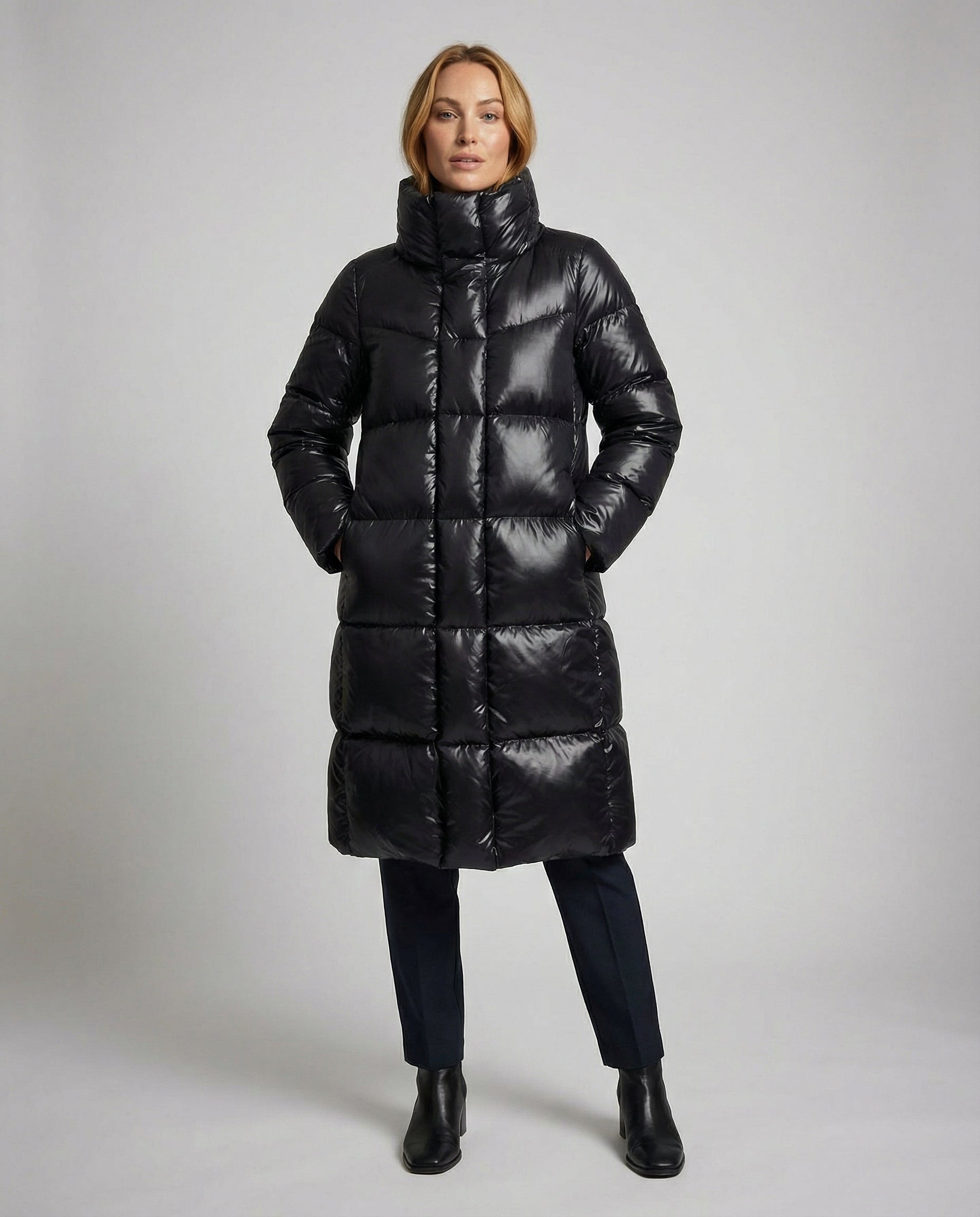 SUENTA Damen-Winterjacke Leicht Warm Schutz Kälte Wind Nässe
