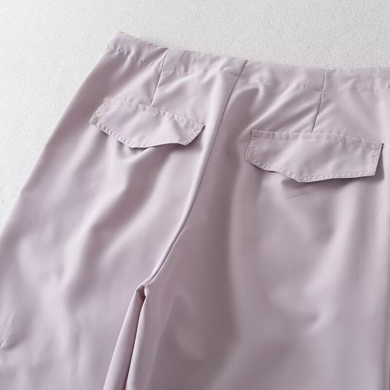SUENTA Frauen eleganten weiten Cargo-Hose Stil und Funktionalität Alltag Freizeit