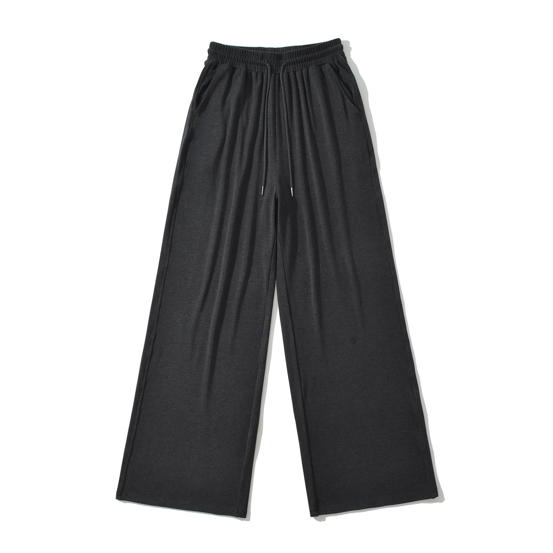 SUENTA Damen Weite Freizeithose Baumwollmix Atmungsaktiv Komfort Schwarz