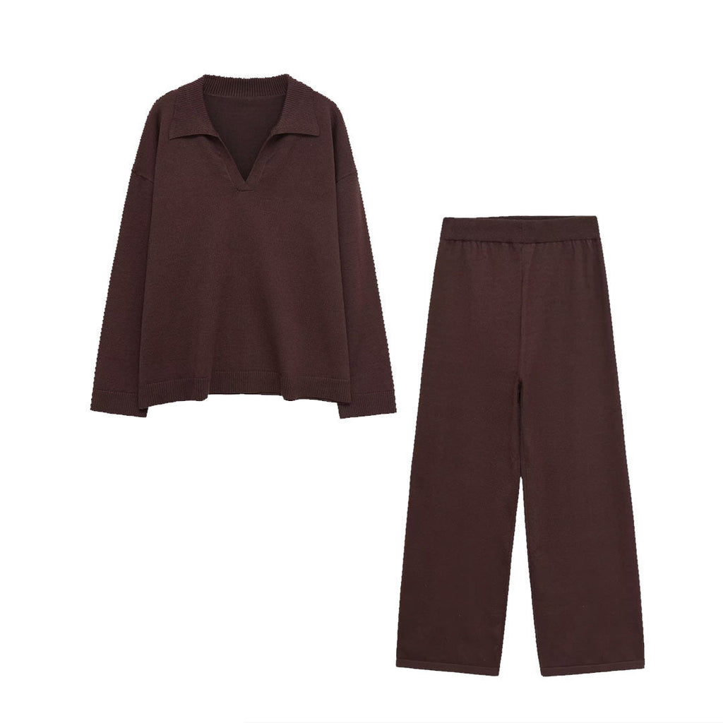 SUENTA Damen Palazzo-Hose Weite Bequeme Stilvolle Freizeitlook Abend