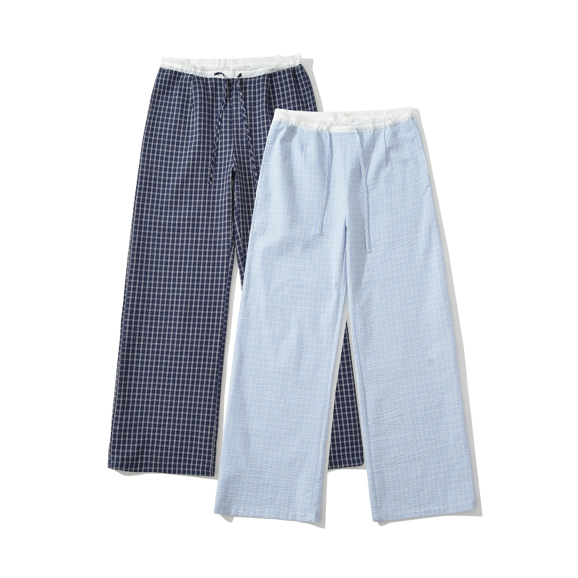 SUENTA Damen Weite Und Luftige Freizeithose Leichtem Material