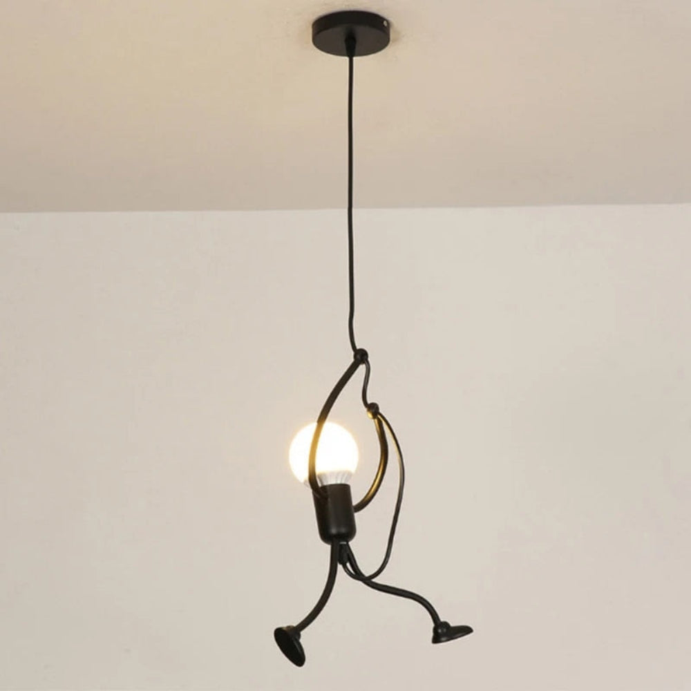 SUENTA Deckenleuchte Retro Puppenfigur Spielzimmer Stimmungslicht 1 Lampe