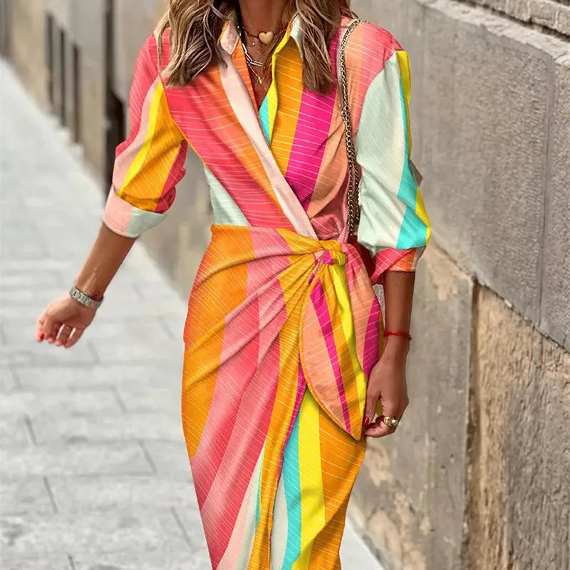 SUENTA Luma | Damen Sommerkleid – Unverzichtbares Design & Müheloser Charme Geblümt