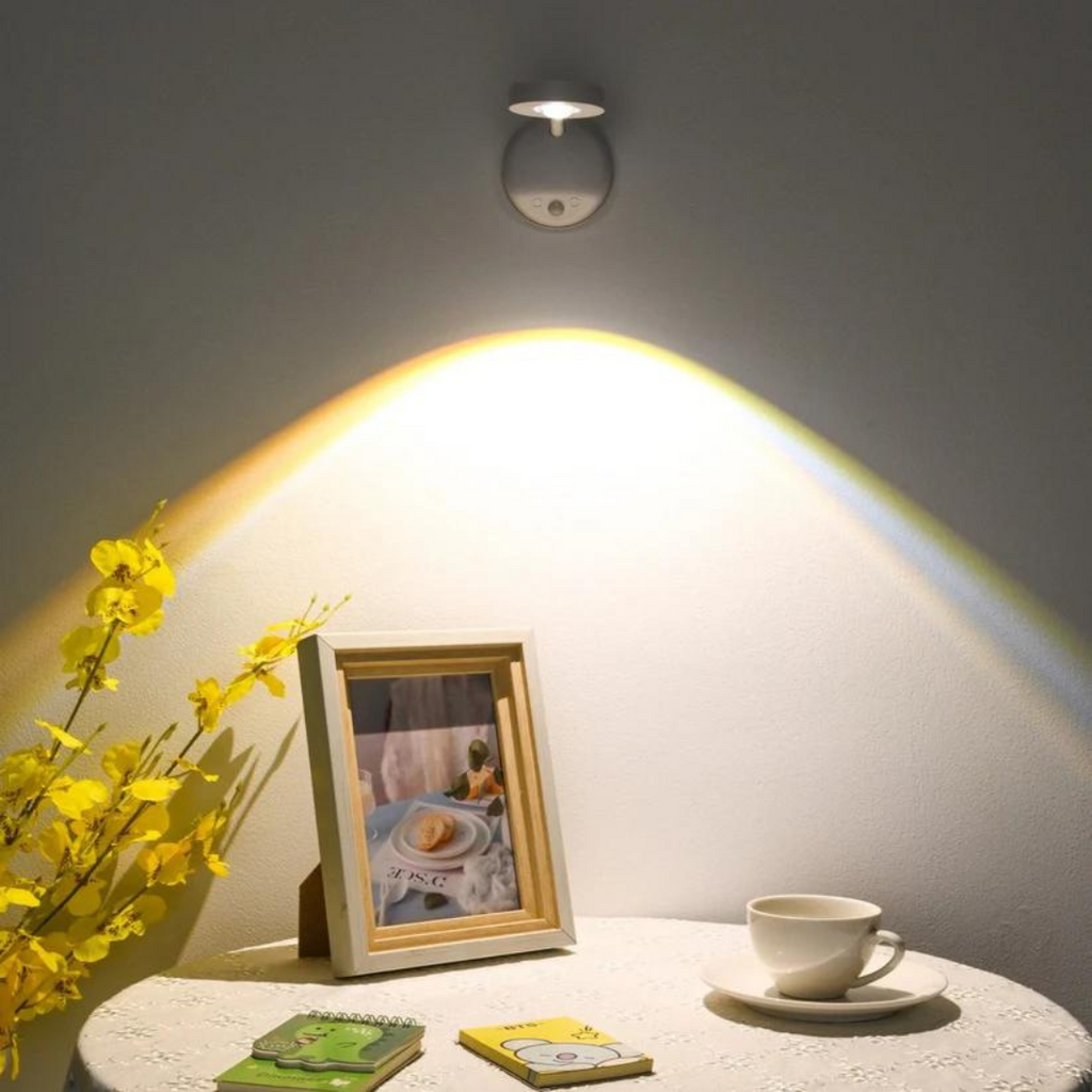 SUENTA Drahtloser LED Spot Mit Bewegungssensor Energiesparend