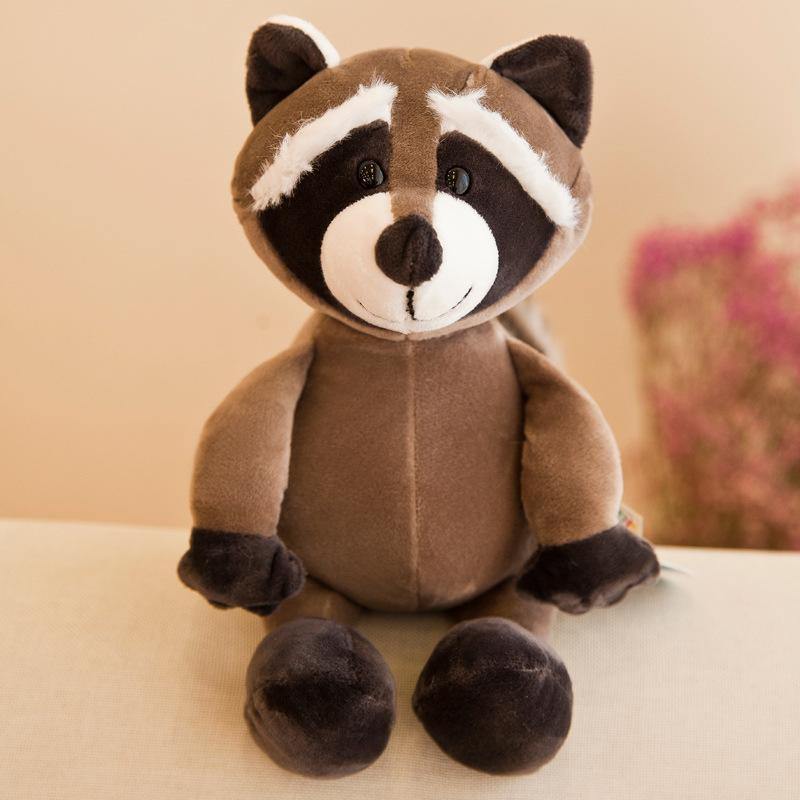SUENTA Kuscheltiere Aus Hochwertigen Materialien Nachhaltigkeit Liebe Waschbär 25cm