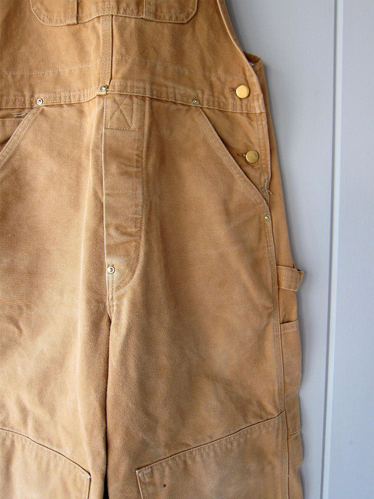 SUENTA Damen Canvas Latzhose – Robuster Overall mit Verstellbaren Trägern und Brusttasche
