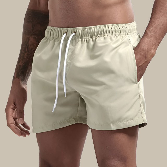 SUENTA Obsidian | Herren Badeshorts schnelltrocknend mit elastischem Bund