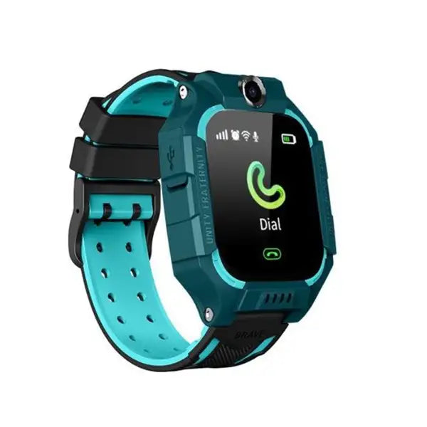 SUENTA Echtzeit-GPS für Kinder Uhr Echtzeit-Standort-Tracker Grün