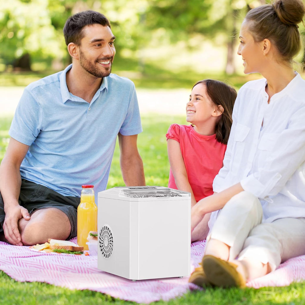 SUENTA Eismaschine Arbeitsplatte Tragbares Kompaktes Design