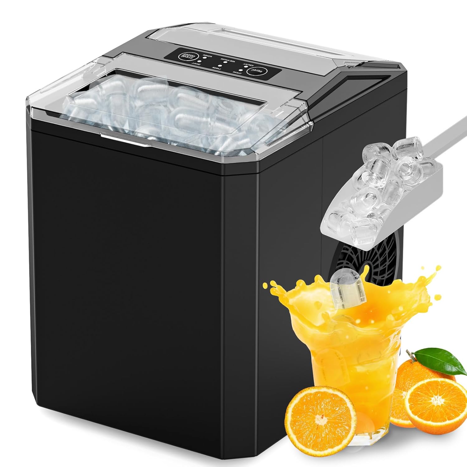 SUENTA Eismaschine Arbeitsplatte Tragbares Kompaktes Design