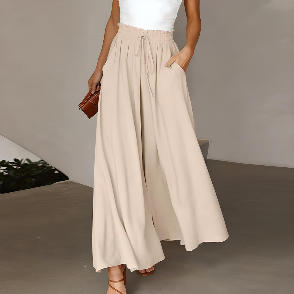 SUENTA Damen Frühjahrskleider Komfort Raffinesse Perfekte Passform Beige