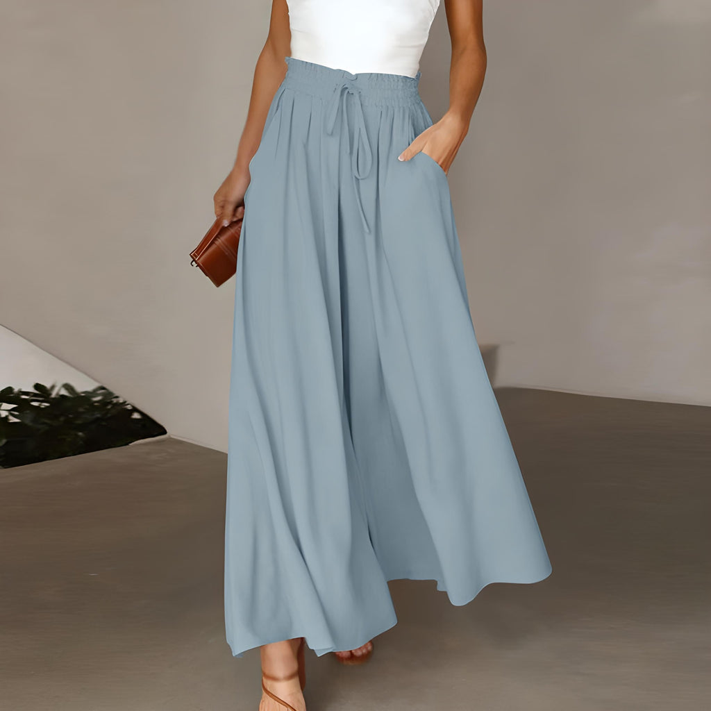 SUENTA Damen Frühjahrskleider Komfort Raffinesse Perfekte Passform Blau