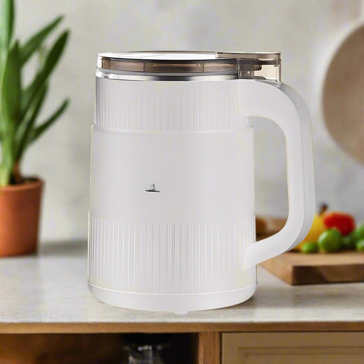 SUENTA Elektrische Getreidemühle Für Frisches Mehl Zu Zuhause Weiß