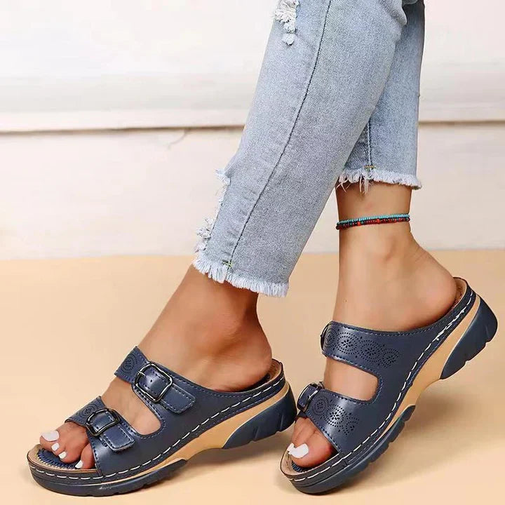 SUENTA Elora | Damensandalen – Ultimativer Komfort & Sanfte Druckentlastung