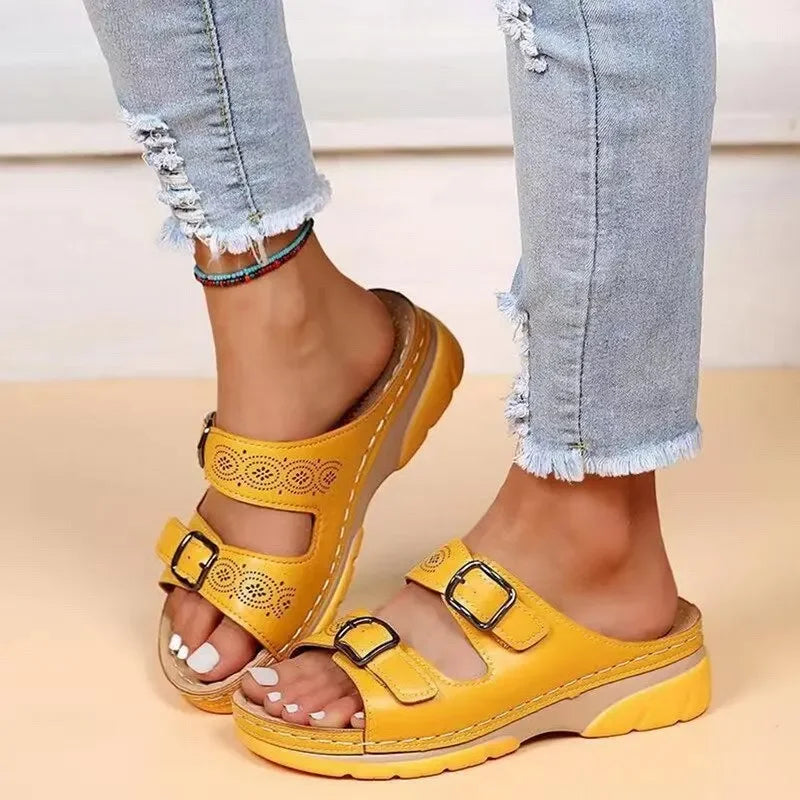 SUENTA Elora | Damensandalen – Ultimativer Komfort & Sanfte Druckentlastung