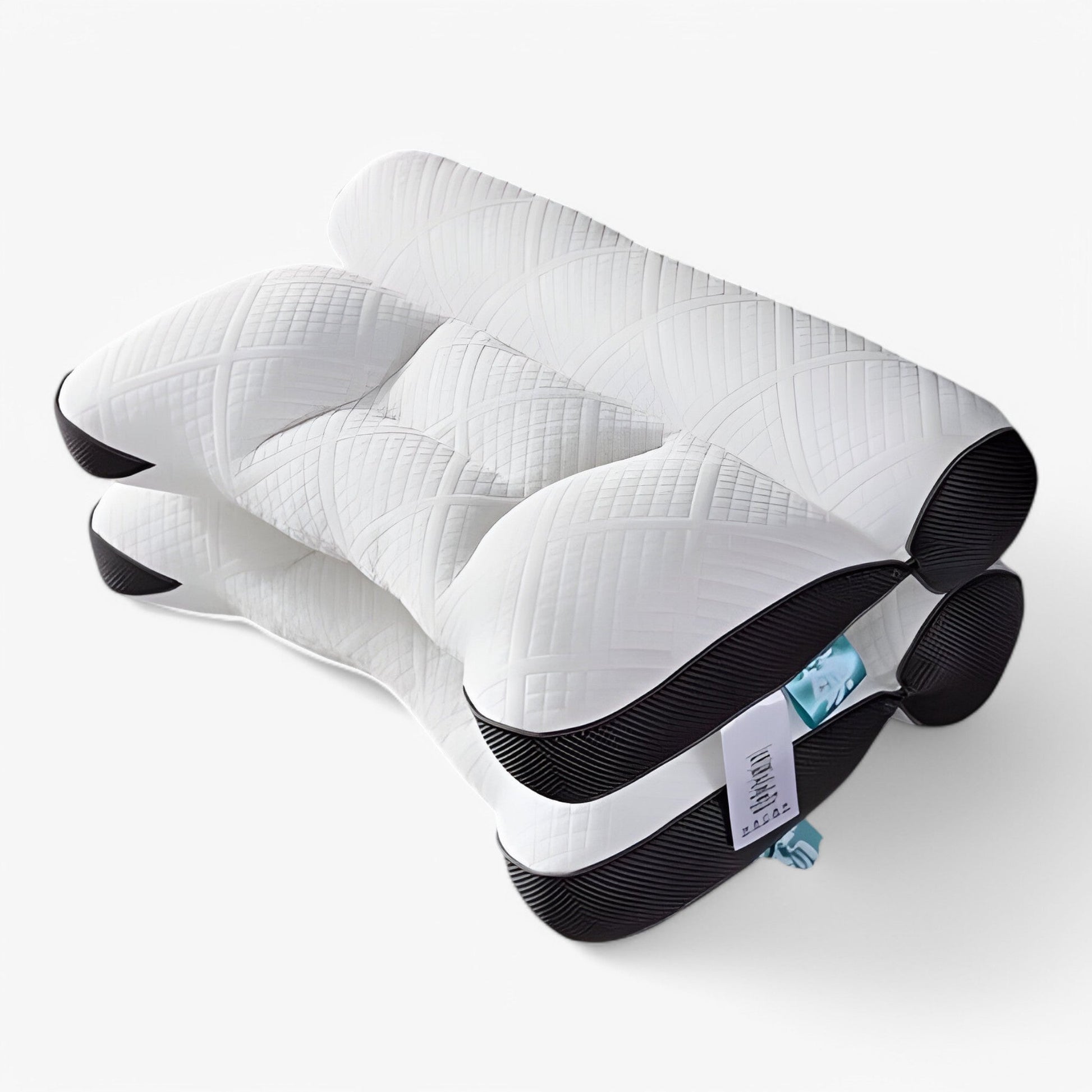 SUENTA Ergonomisches Nackenstützkissen Tiefenentspannte Nächte Schwarz (40*60 cm)