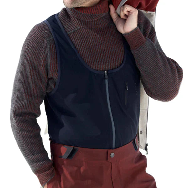 SUENTA Rollkragenpullover Weichen, Leichten Material Look Braun