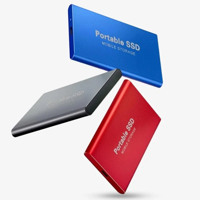 SUENTA Externe SSD-Festplatte Aluminium Tragbarer Speicher