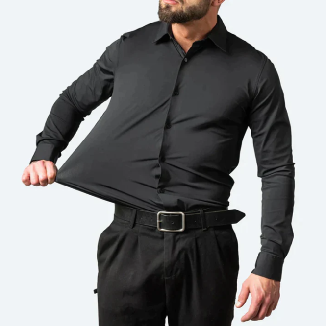 Ranches Stretch Shirt | Bequemes Hemd für Männer mit Superstretch