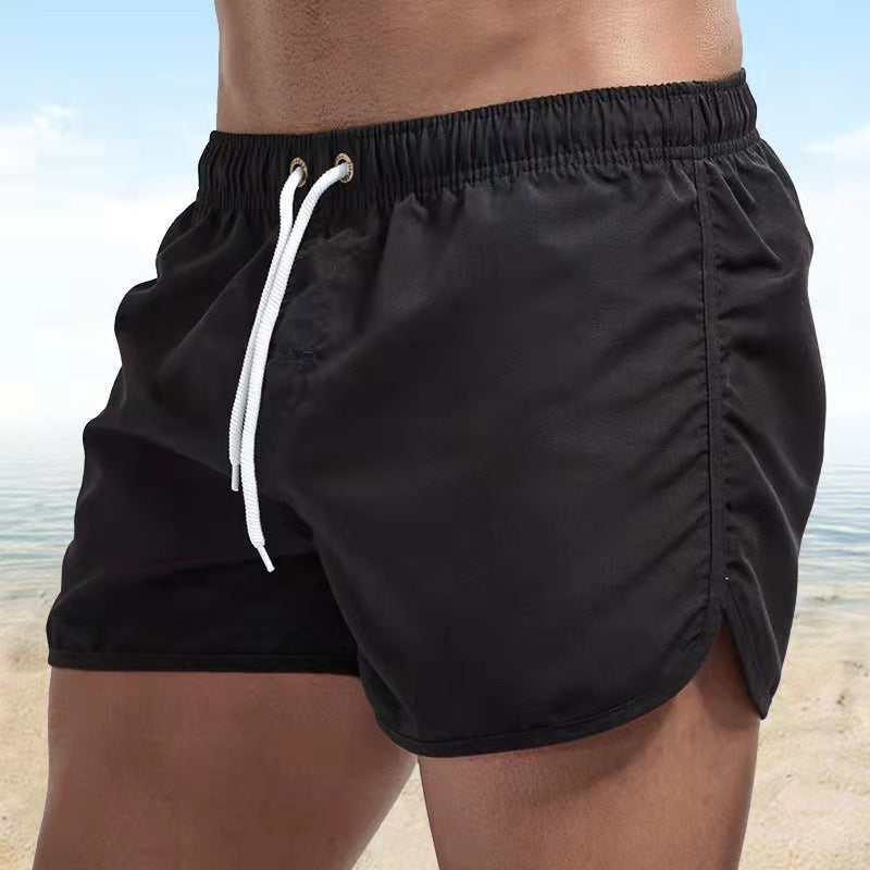 SUENTA Hommes | Moderne & weiche Badehose für Herren Schwarz