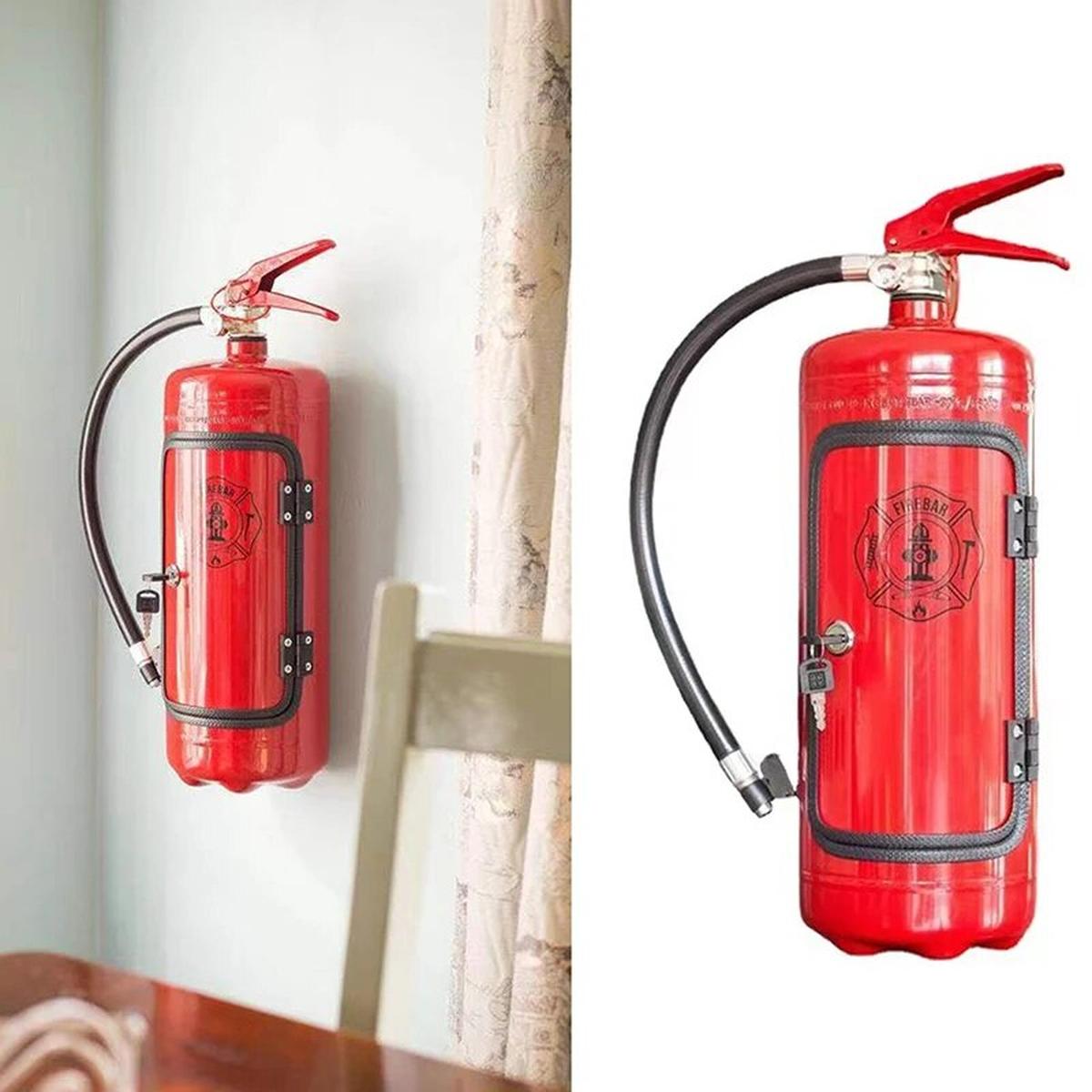 SUENTA Feuerlöscher Flaschenhalter Für Whisky Wein Champagner
