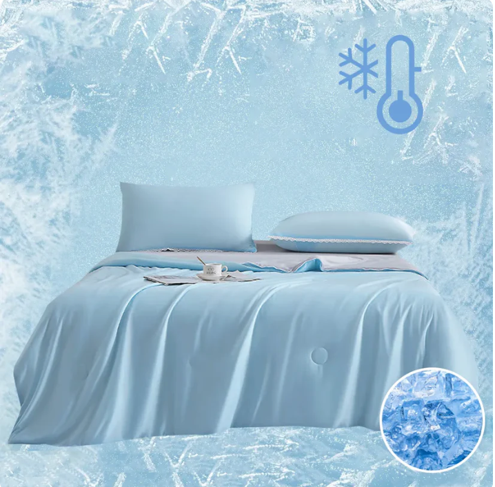 SUENTA Kühldecke Weiche Cooling Decke Nacht Schlafkomfort Nr 1