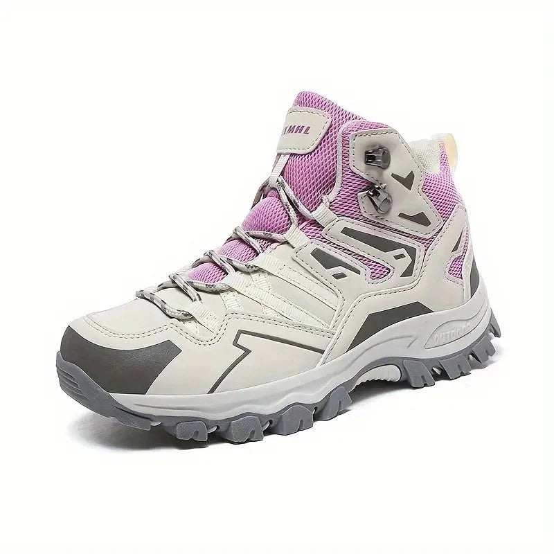 SUENTA Wanderschuhe Klassischer Stil Täglichem Komfort Vielseitigen Garderobe Lila