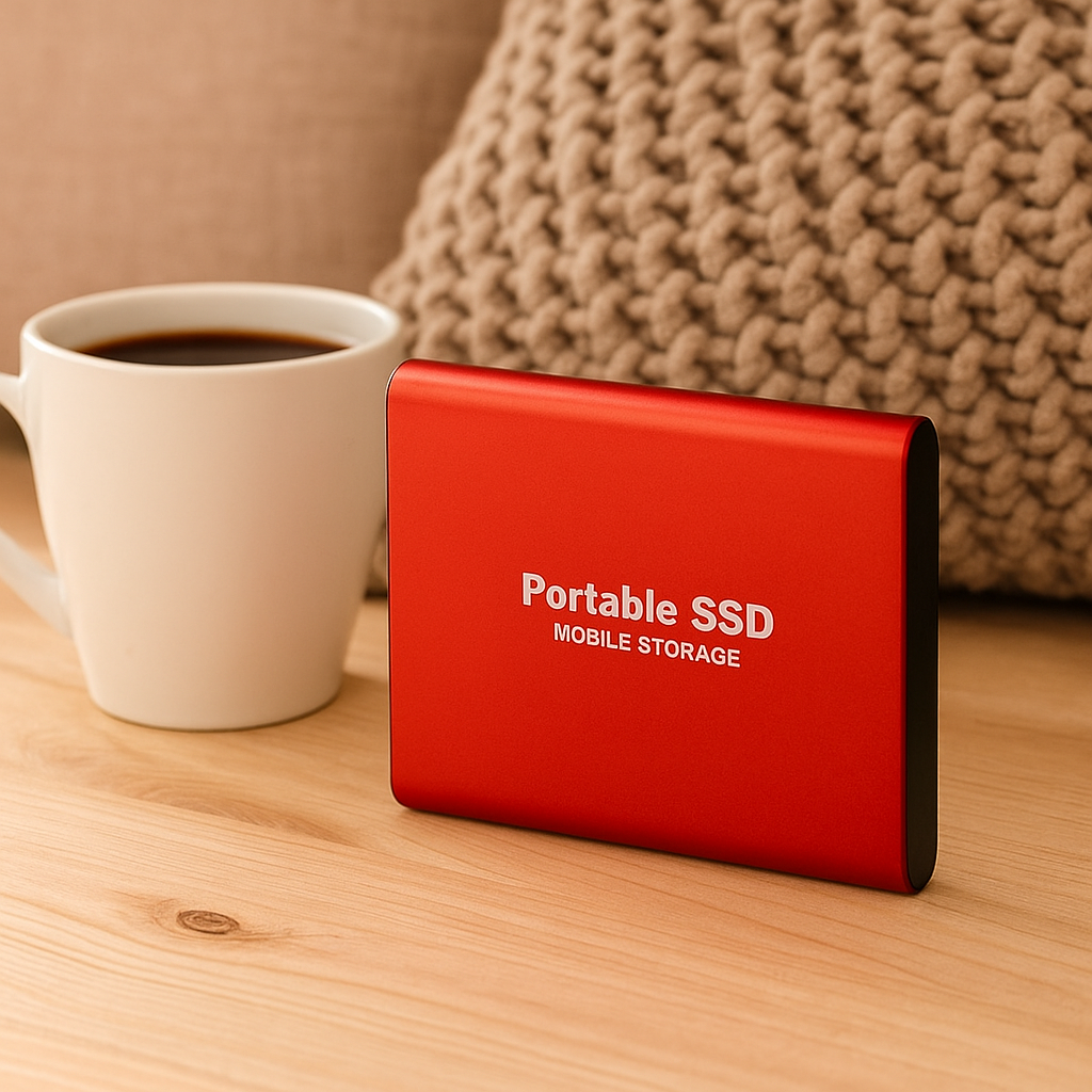 SUENTA Hochgeschwindigkeits-SSD-Speicher für Laptops und PCs Rot