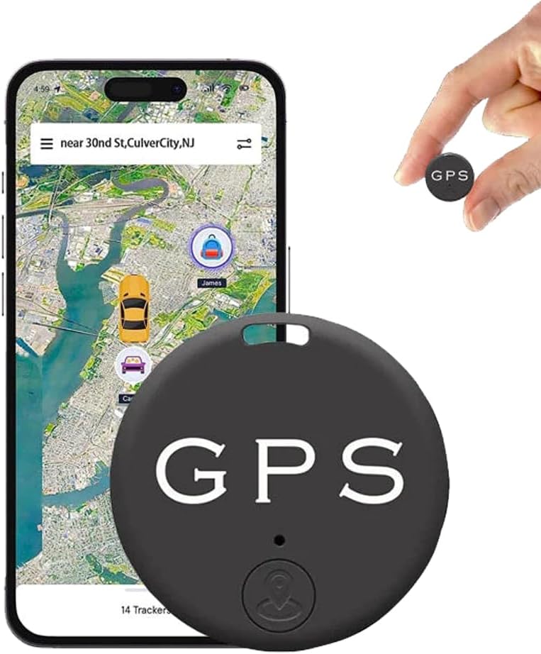 SUENTA GPS-Tracker Mini Magnetischer Mit Echtzeit-Updates Default