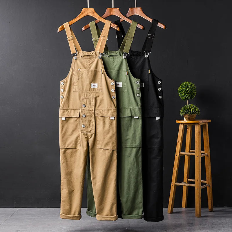 SUENTA Bersh | Gartenoverall mit verstellbaren Trägern Beige