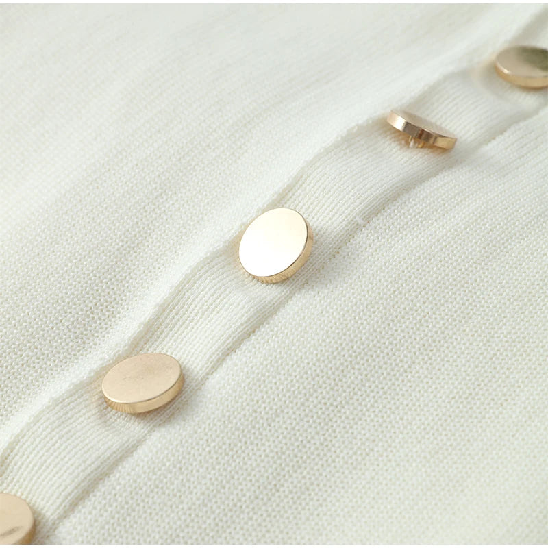 SUENTA Gestricktes Maxikleid – Elegantes ärmelloses figurbetontes Sommeroutfit