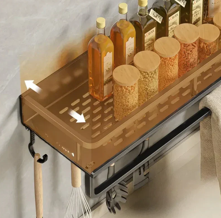 SUENTA Graues Küchenregal Modernes Design Für Mehr Stauraum