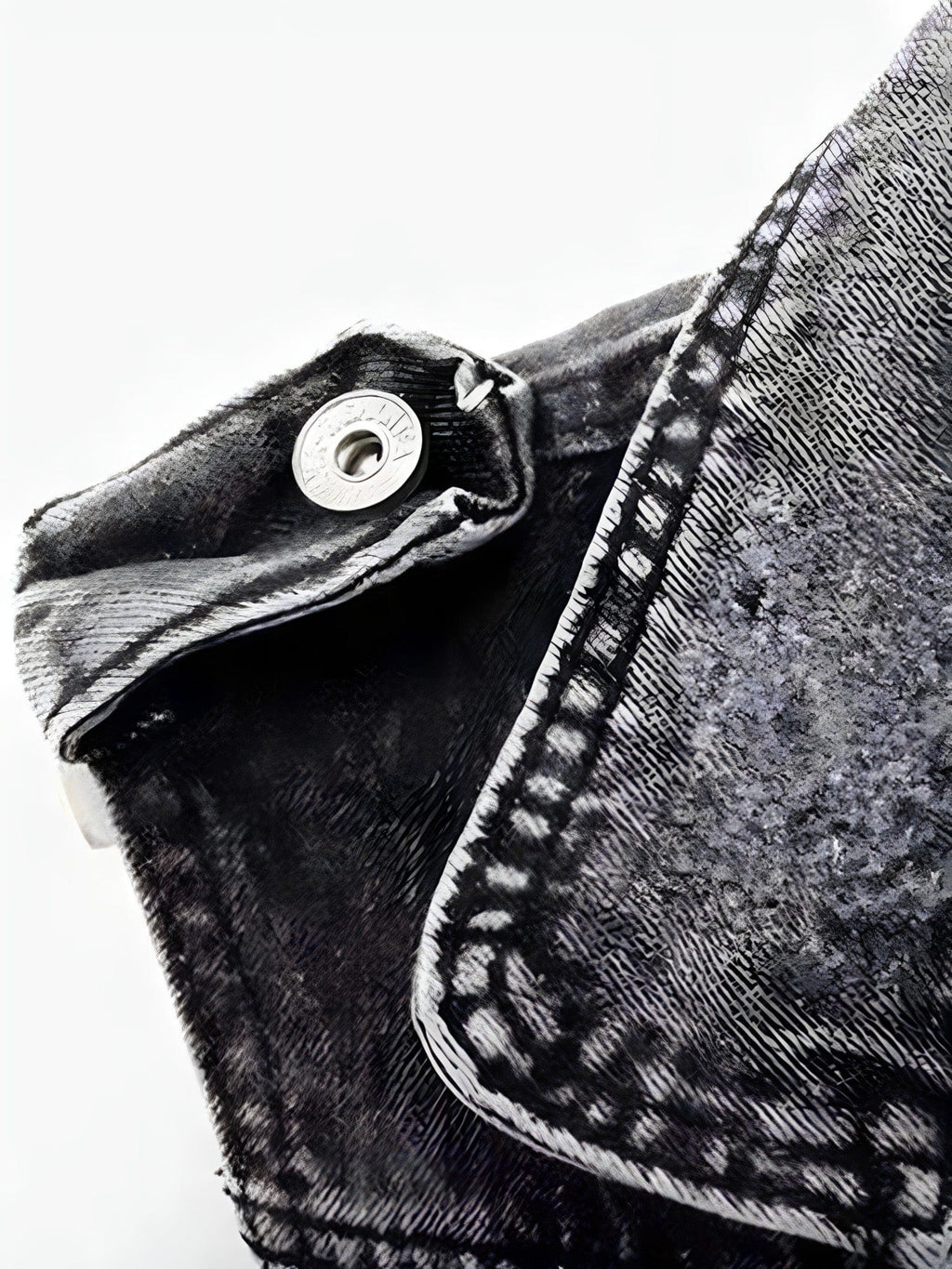 SUENTA Damen-Jeansweste Lässige Eleganten Denim aus Denim