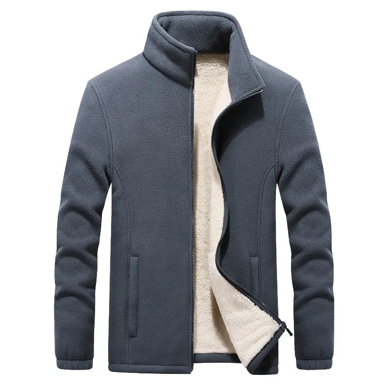 SUENTA Lässig-Skijacke Herren Winter Funktionale Details Schnitt Grau