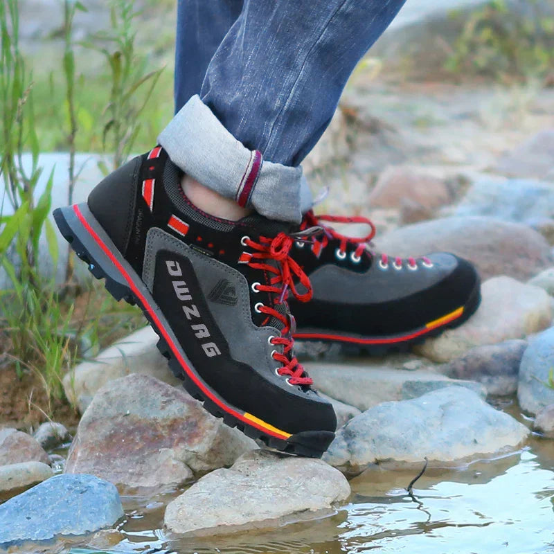 SUENTA Wanderschuhe Herren Mit Klassische Schnürung Für Gelände - Laufschuhe